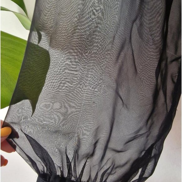 Sheer Sleeve Shirt - Picture 5 of 6